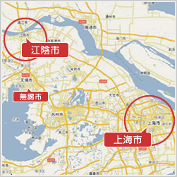 江陰市周辺マップ